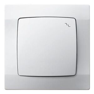 Alternatív Kapcsoló - Fehér - Süllyesztett - IP20