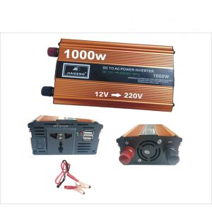 Jiageng 1000W Autós Inverter - Tiszta Szinusz Hullám - 12V-230V