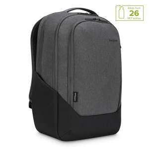 Targus Cypress 15.6 inch Hero Backpack with EcoSmart, grey laptop backpack made from recycled plastic bottles - Laptop backpack