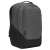 Angled front view of Targus Cypress Hero 15.6-inch laptop backpack in gray