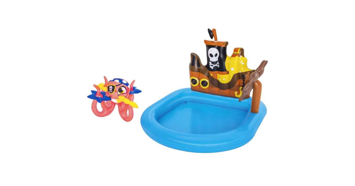 Bestway: Ship Ahoy centru de joacă cu apă - 140 x 130 x 104 cm 80321168