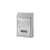 STR classic stainless steel mailbox in silver