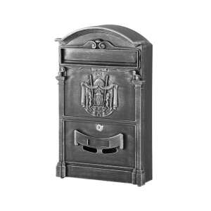 STR rustic aluminium mailbox #grey