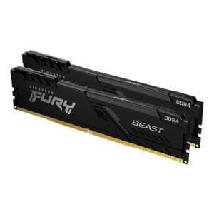 Kingston Fury Beast Black DDR4 16GB 3200MHz CL16 DIMM RAM - Kingston
