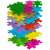 Muffik Riesiges 2A Puzzle Sensorisches Orthopädisches Mattenset 88181822