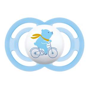 Mam perfect 16+ szilikon nyugtató cumi - kék biciklis maci 32896335 