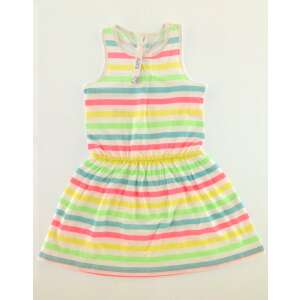 IDEXE kislány színes csíkos ruha - 104 32498717 Kislány ruha - Csíkos