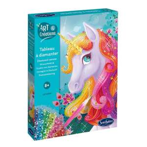 Sentosphere Art & Creations Diamond Canvas Unicorn, 8+ years, diamond painting kit - Sentosphere