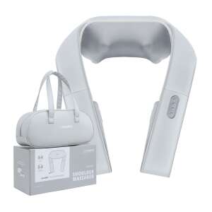 Naipo oCuddle Schulter-Massagegerät, grau, mit Tragetasche - Nackenmassagegeräte