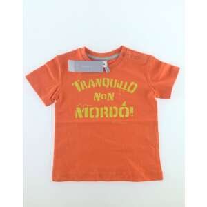 IDEXE kisfiú mintás narancssárga póló 32499871 Gyerek pólók - Kisfiú