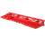 Botle red tool holder with shelves and hooks