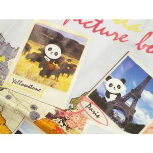 EMOI Panda Világkörüli Utazás Lány Póló - Rövid Ujjú 32501331 - Panda