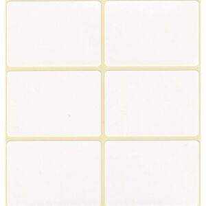Etikett 35x50 mm label stickers, 60 labels per sheet - Label sticker