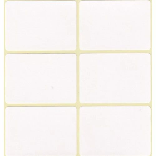 Etikett 35x50 mm label stickers, 60 labels per sheet