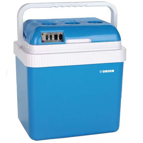 Elektryczna przenośna chłodziarka samochodowa Orion EC-987C-12V max 58W 20L jasnoniebieska