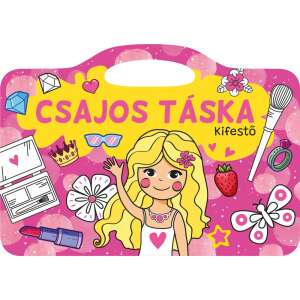 Csajos Táska Színezőkönyv, egy szórakoztató színezőkönyv lányoknak - Gyermek & Ifjúsági könyv
