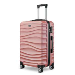 BeComfort L02-R 3 db-os, ABS, guruló, rosegold bőrönd szett (55cm+65cm+75cm) 76852465 
