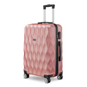 BeComfort L04-R 3 db-os, ABS, guruló, rosegold bőrönd szett (55cm+65cm+75cm) 76852487 