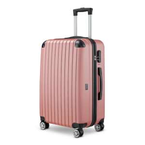 BeComfort L01-R 3 db-os, ABS, guruló, rosegold bőrönd szett (55cm+65cm+75cm) 76852880 