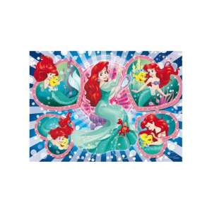 Disney Prinzessin Ariel 60-teiliges Öko-Puzzle mit Ariel in verschiedenen Szenen mit Flounder - Puzzle