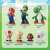 Super Mario Blow Up Shaky Tower game characters, including Mario, Luigi, Yoshi, Toad, Yellow Toad, Goomba, and Boo
