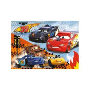 Puzzle podłogowe Maxi Cars 150 elementów z Lightning McQueenem, Materem i innymi postaciami z filmu Disney Pixar Cars - Puzzle