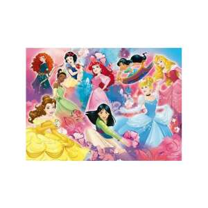 Puzzle maxi Disney Princess cu 24 de piese, cu toate prințesele tale preferate - Puzzle