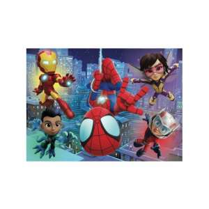 Marvel Spidey und die Superhelden 48-teiliges doppelseitiges Puzzle mit Spidey, Iron Man, Ghost Spider und Ant-Man - Puzzle & Rätsel