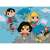 DC Super Friends Water Magic Puzzle, 15-teiliges Puzzle mit Superman, Batman, Wonder Woman, Supergirl, Cyborg und Batgirl