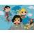 DC Super Friends Water Magic Puzzle, 15-teiliges Puzzle mit Superman, Batman, Wonder Woman, Supergirl, Cyborg und Batgirl