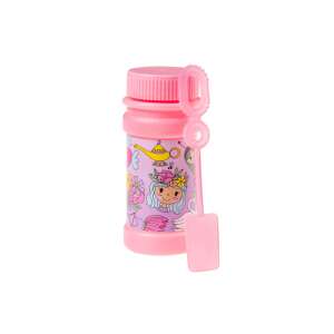 Suflător de bule Princess Bubbles, roz, design de prințesă, cu baghetă - Bule de sapun