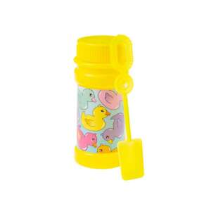 Enten-Blase Blasenbläser, gelbe Flasche mit Entendesign, 50 ml, mit Stab - Seifenblasen