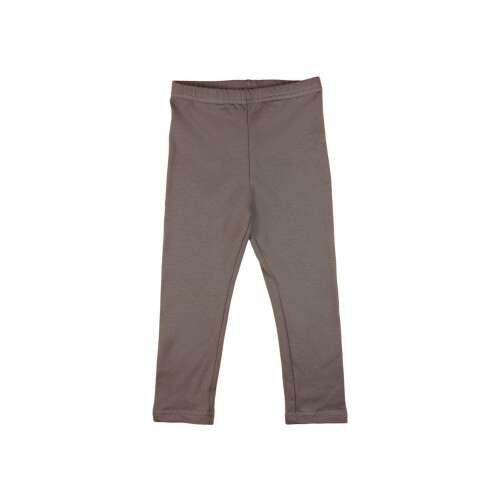 Szürke bolyhos bélelt lány leggings, 92-146 méretben