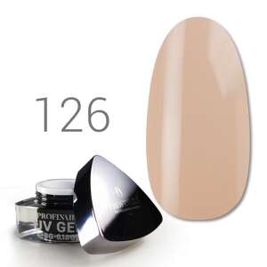 Profinails No. 126 UV Zselé - Bézs színű műköröm zselé - Műköröm zselé