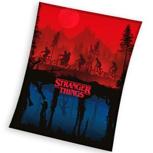 Stranger Things Wellsoft takaró 150x200 cm - Ágynemű - ifjúsági és felnőtt
