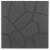 Placi de pavas ECO cu fete duble de 40x40cm MultyHome Cobblestone #negru grafit 32506022}