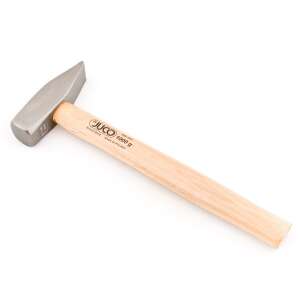 JUCO 1000g Hammer, Traditional Engineering Hammer, Wood Handle, Made in Poland - Hand tool