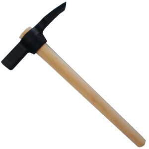 0.50 kg Bricklayer's Hammer with Wooden Handle - Hand tool