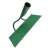 Zelena metalna vrtna motička s dugom drškom, 230mm