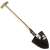 Digging spade forged reinforced, with treadle MUTA "T" handle 50917243
