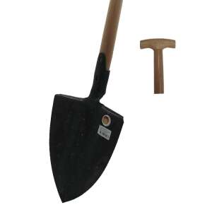 Digging spade forged reinforced, with treadle MUTA "T" handle 50917243 - Shovel