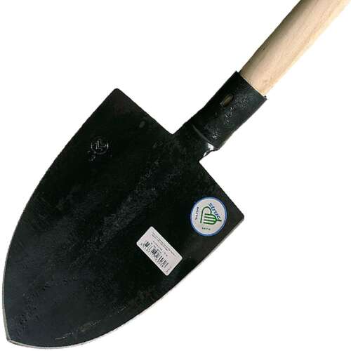 Forged shovel with wooden handle, 1.30 kg, MUTA brand