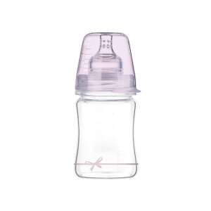 Lovi DiamondGlass Üvegből készült cumisüveg 150 ml (0h+) - Baby Shower Girl 76998500 Cumisüvegek