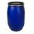 Blue 120L STERK plastic barrel with lid