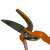 Close-up of MUTA forged pruning shears blade