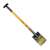 MUTA PROFI Kertész ásó sárga T nyéllel, garden shovel with yellow T-handle