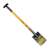 MUTA PROFI Kertész ásó sárga T nyéllel, garden shovel with yellow T-handle