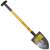 MUTA PROFI forged shovel with yellow T-handle, 1.3 kg