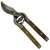 MUTA Pruning Shears with Wooden Handles, 18 cm