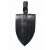 Forged shovel with tread plate, 1.35 kg, Silver